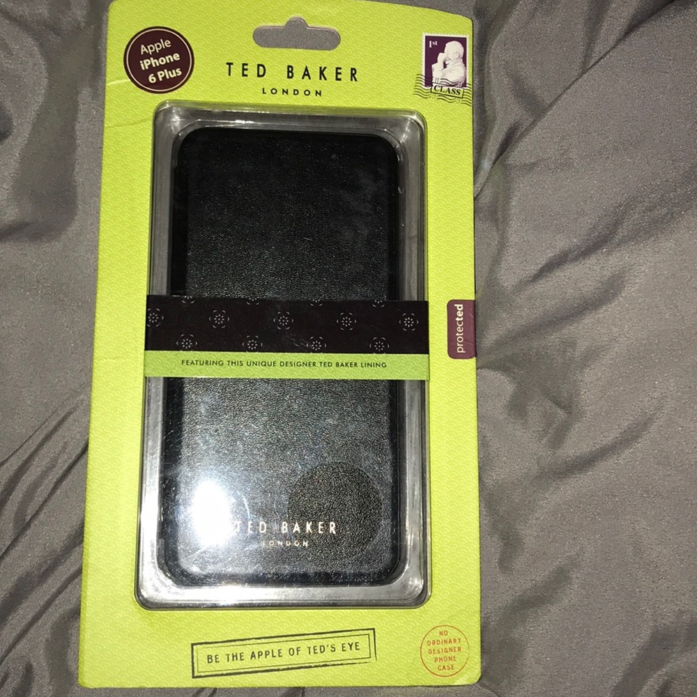 Ted Baker iPhone 6 Plus Leather-Look  Phone Case